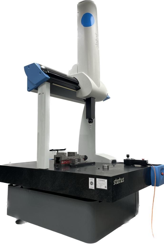 3D Koordinatenmessmaschine im voll klimatisierten Meßraum. Verfahrweg: 1000x600